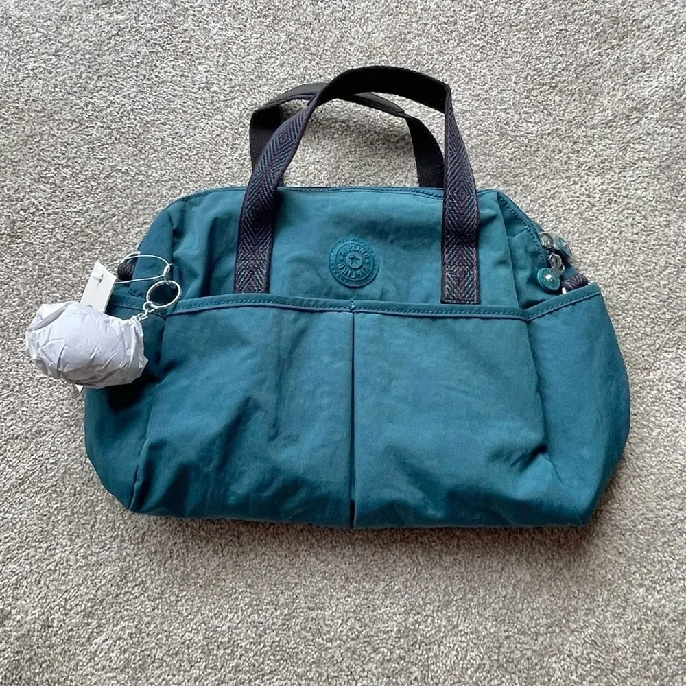 Kipling | Gianna Legion Blue novelty web satchel - Picture 9 of 10